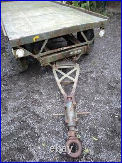 Ex RAF Rubery Owen Flight Line Munitions Trailer