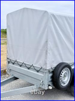 Faro 8ft x 4ft 750kg Twin Axle Unbraked Tarpaulin Trailer Ifor BV64 BV84 P8e
