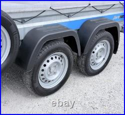 Faro 8ft x 4ft 750kg Twin Axle Unbraked Tarpaulin Trailer Ifor BV64 BV84 P8e