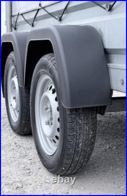 Faro 8ft x 4ft 750kg Twin Axle Unbraked Tarpaulin Trailer Ifor BV64 BV84 P8e