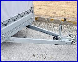 Faro 8ft x 4ft 750kg Twin Axle Unbraked Tarpaulin Trailer Ifor BV64 BV84 P8e