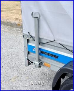 Faro 8ft x 4ft 750kg Twin Axle Unbraked Tarpaulin Trailer Ifor BV64 BV84 P8e