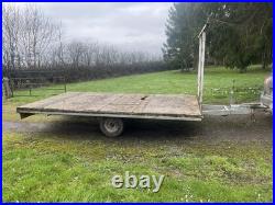 Flat Bed Car Trailer 12ft X 6ft