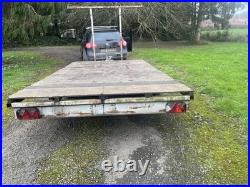 Flat Bed Car Trailer 12ft X 6ft