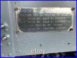 Flatbed Goods Trailer With Crane 12v PRICE INCLUDES VAT Flatbed Goods Trailer With Crane 12v PRICE INCLUDES VAT