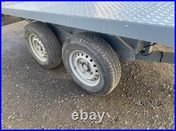 Flatbed Goods Trailer With Crane 12v PRICE INCLUDES VAT