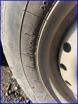 Flatbed Goods Trailer With Crane 12v PRICE INCLUDES VAT