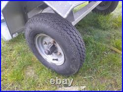 Flatbed Trailer Erde With Manual Tilt And Tie Downs