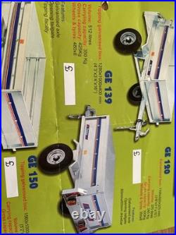 Franc 2 Wheel Trailer, Model Franc GE 139 Car Trailer