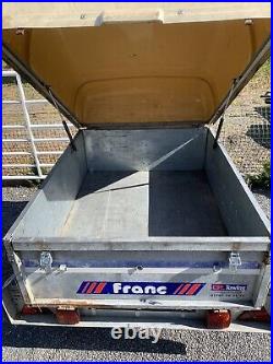 Franc Galvanised Camping Trailer, 450kgs, Abs Lid