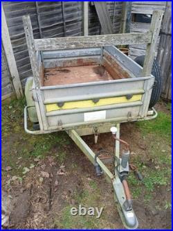 Franc Remorques Single Axle Manual Tipping Trailer