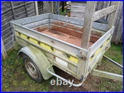 Franc Remorques Single Axle Manual Tipping Trailer