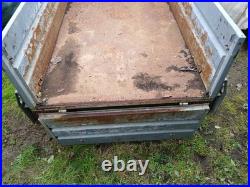 Franc Remorques Single Axle Manual Tipping Trailer