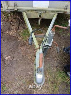 Franc Remorques Single Axle Manual Tipping Trailer