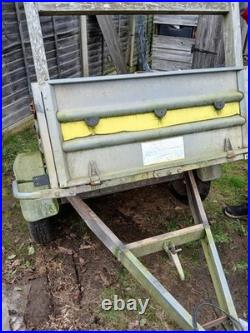 Franc Remorques Single Axle Manual Tipping Trailer