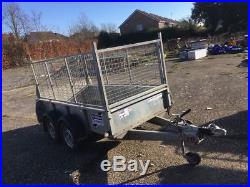 GD 84 Trailer Ifor Williams General use/Plant trailer with cage sides