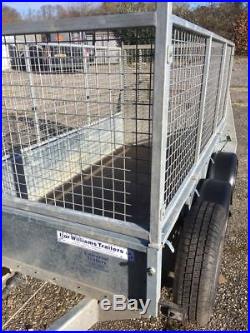 GD 84 Trailer Ifor Williams General use/Plant trailer with cage sides