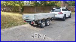 GERMAN TIPPER TRAILER 2.8 TON 10/6 foot DOUBLE SIDES