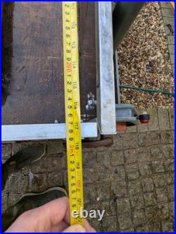 Galvanised 10ft X 4ft Quality German Built 1 ton Braked Goods Trailer