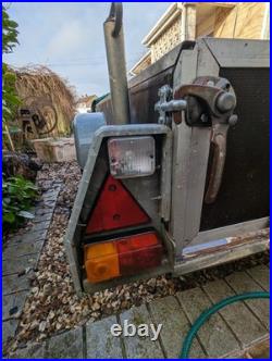 Galvanised 10ft X 4ft Quality German Built 1 ton Braked Goods Trailer