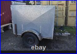 Galvanised Box trailer Single Axle with Electrics