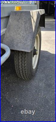 Galvanised Camel Tipper Trailer with Cage, Spare Wheel and Wheel Lock