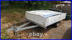 Galvanised chasis with lights and wiring. Converted trailer tent, unbraked