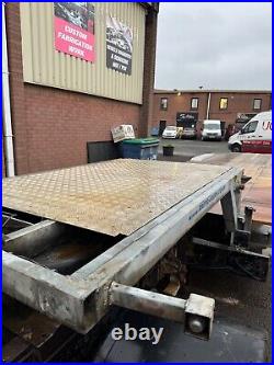 Galvanised low loader step frame trailer