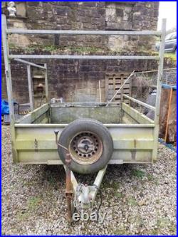 Galvanised steel trailer, 1.5 ton load workhorse (6ft x 5ft)
