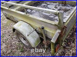Galvanised steel trailer, 1.5 ton load workhorse (6ft x 5ft)