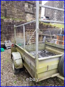 Galvanised steel trailer, 1.5 ton load workhorse (6ft x 5ft)