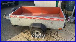 General Purpose Caddy Camping / Car Trailer 5 Ft X 3ft Galvanised + Spare Wheel