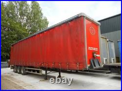 General Trailers / Fruehauf 13.600mtr Tri Axle Curtain Side Trailer Year 2001