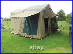 Globemaster, Full expedition off-road camping, trailer-tent
