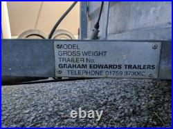 Graham Edwards 8 X 4 Trailer