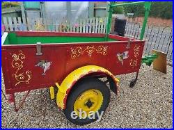 Gypsy Wagon Style Hand Painted Trailer. 5ft 2 Internal Length Eastbourne