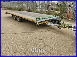 HIRE Trailer Car Van Transporter RENT 24H flat bed tilt 3.5t 18ft 5.5m low
