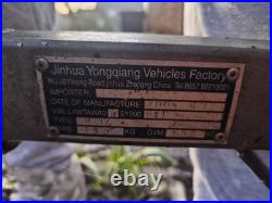 Hanford Fully Galvanised 3 Motorbike Trailer 750kg Pay Load