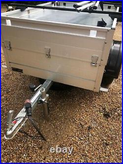 Hard Top Aluminium Anssems Camping Trailer with load bars & bike rack