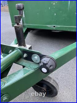 Hazlewood 4.5x4ft Green Heavy Duty 750kg Single Axle Trailer Hazlewood 4.5x4ft Green Heavy Duty 750kg Single Axle Trailer