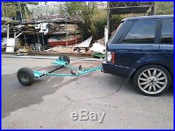 Heavy Duty Car Towing Dolly Recovery A Frame half Trailer transporter fold up