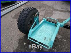 Heavy Duty Car Towing Dolly Recovery A Frame half Trailer transporter fold up