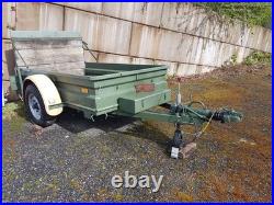 Heavy Duty Indespension Axle 7ft6 x 4ft6 Trailer
