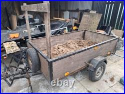 Heavy Duty Trailer 7FT x 4FT Bed Size trailer galvanised floor &Spare Wheel