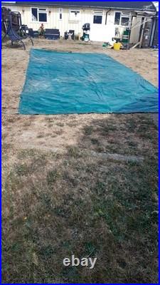 Heavy Duty Trailer Tarp Used