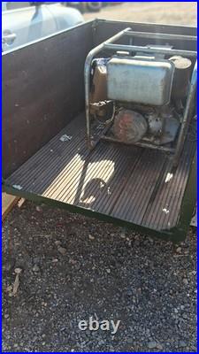 Heavy-duty box trailer 13in wheels leaf springs ideal overlander chassis build