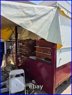 Heavy duty display trailer