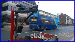 Hiab crane trailer split cargo tray tipping in Norwich