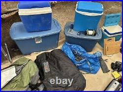 Huge Job Lot Assorted Camping Cooking Gear & Daxara 127 Trailer