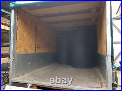 Humbaur Covered Single Axle Box Trailer 750kg 2m x 1m Bed, 0.9m Height